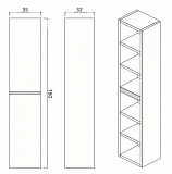 Пенал Creto Etna Soft