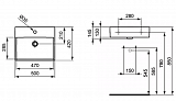 Раковина Ideal Standard Strada K077701 50 см