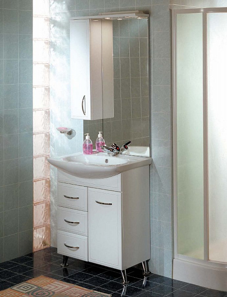 Зеркало-шкаф Акватон Марсия 65x112 1A007502MS01L левый с подсветкой