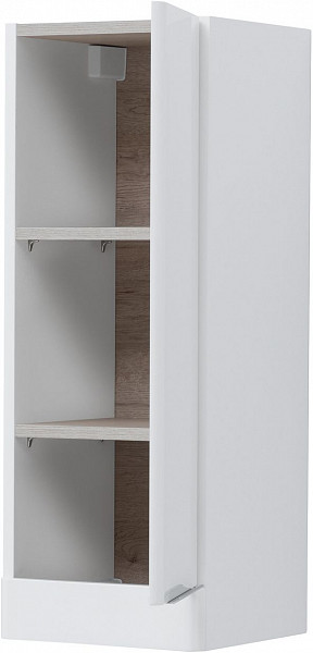 Шкаф-пенал Aquanet Ирис new 30 белый глянец 00310155