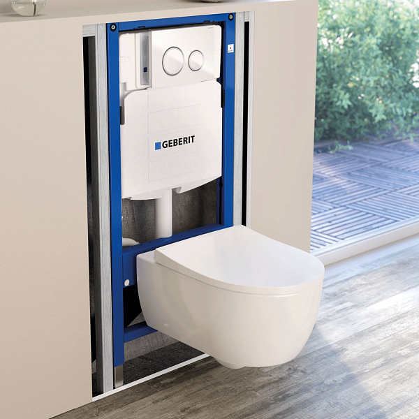 Комплект инсталляции с подвесным унитазом Geberit iCon 500.060.TC.I