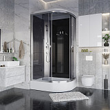 Душ.каб. Niagara Eco E120/80/26L/TN (1200х800х2150) 4 места