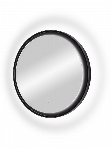 Зеркало Континент "Planet black Led" D 800 с бесконтактным сенсором