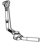 Слив-перелив автомат Geberit 150.755.21.1