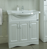 Тумба под раковину Верона 80 напольная с цоколем Санта 700113