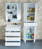 Тумба под раковину Марс 70 с 3 ящиками напольная Санта 700215