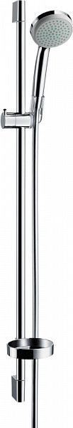 Душевой гарнитур Hansgrohe Croma 100 1jet/Unica'C 27724000 90 cm