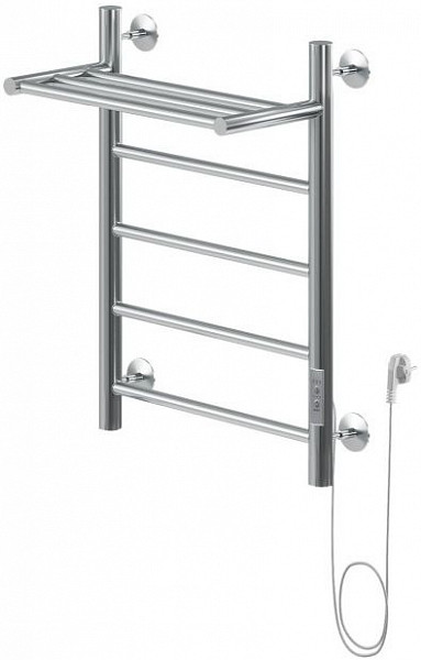 Полотенцесушитель электрический Aquanet Mauro 60х50 Тэн справа , с полкой 00282006
