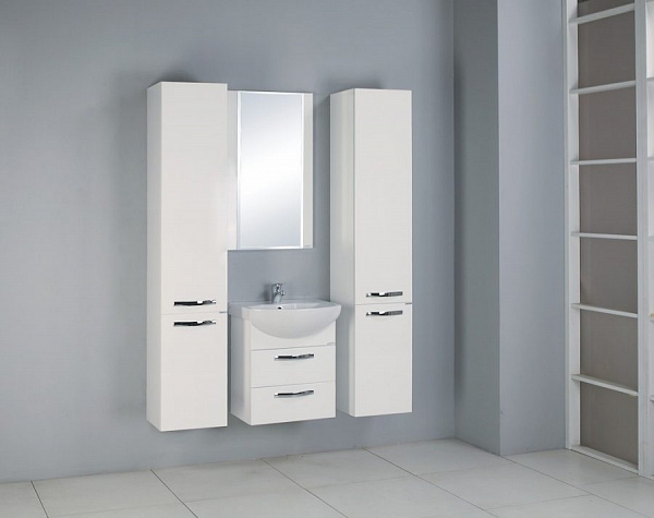 Шкаф-пенал Акватон Ария 34x171 1A124403AA010