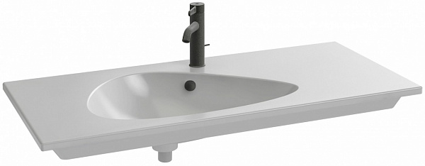 Подвесная раковина-столешница, Jacob Delafon Nouvelle Vague 101x 51см EXAQ112-Z-MG2