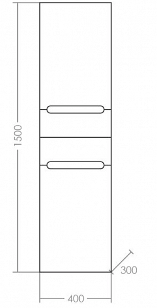 Колонна Лондон 40 подвесная Санта 524001
