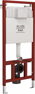 Инсталляция для унитазов Kludi Rak RAK80000 с клавишей смыва RAK80010 хром