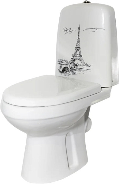 Унитаз-компакт Оскольская керамика Эльдорадо Премиум, декор