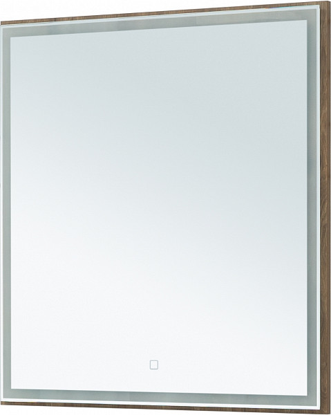 Зеркало Aquanet Nova Lite 75 дуб рустикальный LED 00249513