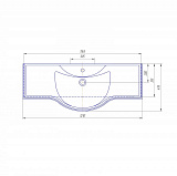 Раковина Классик 120 SD-00000375