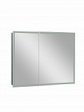 Зеркало-шкаф Континент "Allure Led" 1000х800 с датчиком движения, розеткой