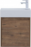 Тумба под раковину Aquanet Nova Lite 50 дуб рустикальный (1 дверца) 00298855