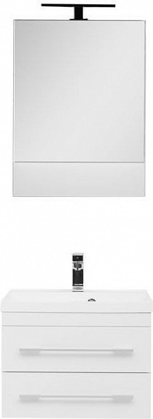 Комплект мебели для ванной Aquanet Нота NEW 58 белый (камерино) 00230291