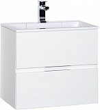 Тумба с раковиной Aquanet Алвита 60 белый 00213095