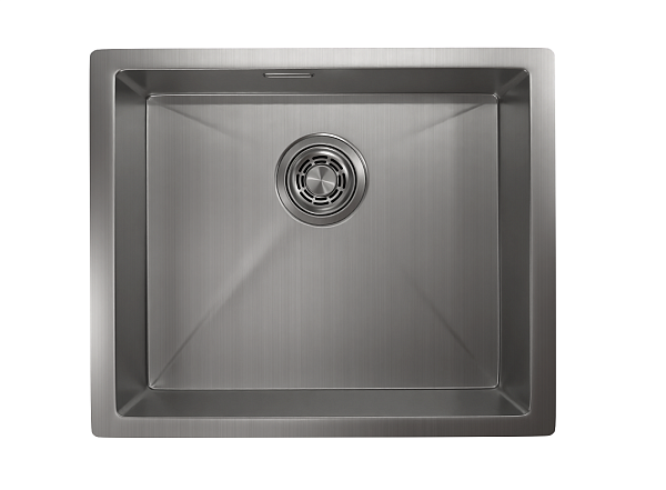 5445U, СТАЛЬ САТИН, стальная кухонная мойка