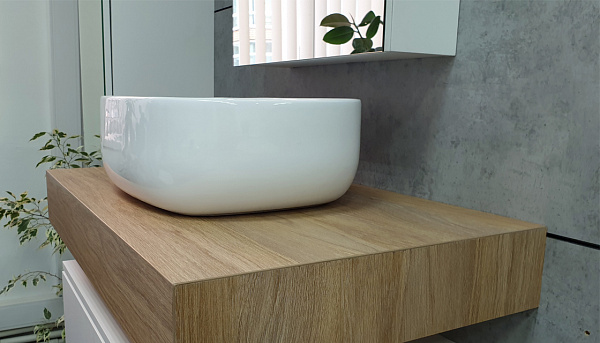 Раковина на тумбу Velvex  60 см 78542