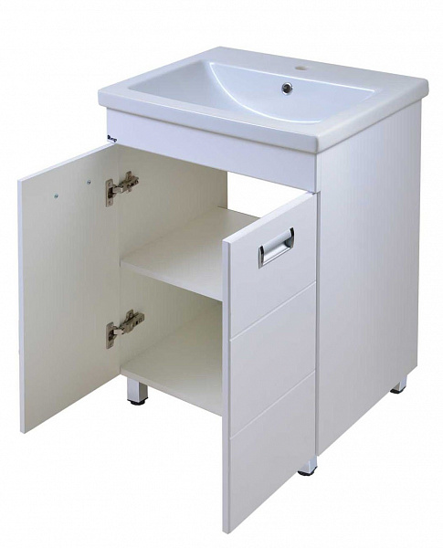 Тумба Emmy Монтана 60 с раковиной Соmo