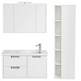 Зеркальный шкаф Roca Etna 100  белый глянец 857305806