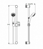 Душевой гарнитур Vidima Seva Jet BA187AA