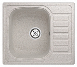 Мойка кухонная Granula квадратная кварц 5801, ПИРИТ