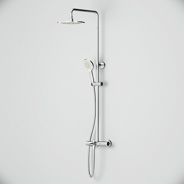F0780564 Like душ.система, набор: смеситель д/ванны/душа с термостатом, верх.душ.d 250 мм, ручной ду