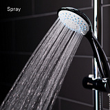 Душевой гарнитур с верхней лейкой, Milardo, 2403F21M76