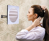 Зеркало с LED-подсветкой, 3-х кратным увеличением Wasserkraft K-1008