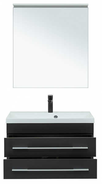 Мебель для ванной Aquanet Верона 75 New черный матовый 00281105