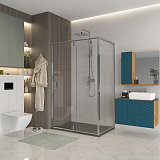 Душ.ограждение NG-63-11A-A90 (110*90*190) прямоугольник, дверь распашная, 2 места