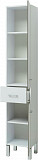 Шкаф-пенал для ванной Aquanet Верона 35 белый (напольный) 00178970