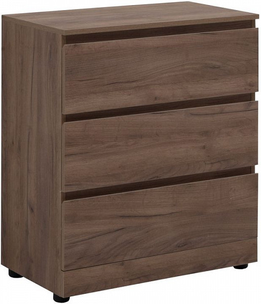 Комод Aquanet Сканди 700x400 Дуб крафт (3 ящика) 00302550