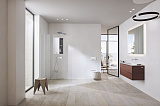 Унитаз-биде подвесной Geberit AquaClean Sela 146.224.21.1 панель хром