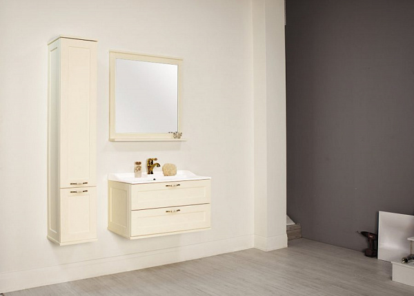 Шкаф-пенал Акватон Леон 31x160 1A186503LBPR0