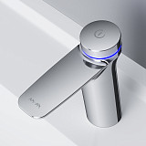 F50A82400 Inspire V2.0, TouchReel электронный см-ль с д/к, излив 125 мм, хром
