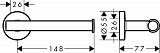 Бумагодержатель Hansgrohe Logis Universal 41726000