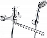 Смеситель для ванны с длинным изливом Wasserkraft Isen 2602L