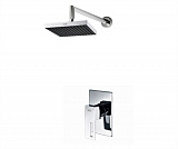 Встраиваемый комплект для душа с верхней душевой насадкой Wasserkraft A12528