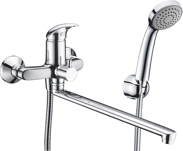 Смеситель для ванны с длинным изливом Wasserkraft Isen 2602L