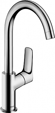 Смеситель для раковины Hansgrohe Logis 210 71130000 поворотный излив