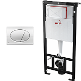 Система инсталляции для унитазов 3 в 1 AlcaPlast Sadromodul AM101/1120+M071