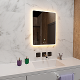 Skansen Зеркало с LED подсветкой и сенсором, 600х800