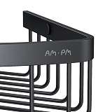 A7452122 Sense L Корзина для душа угловая, черный