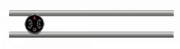Полотенцесушитель электрический Terminus Полка Электро П2 500х90