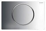 Клавиша смыва Geberit Sigma 10 115.758.SN.5 нержавеющая сталь