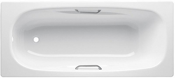 Стальная ванна BLB Universal Anatomica 170x75 B75U с отверстиями под ручки
